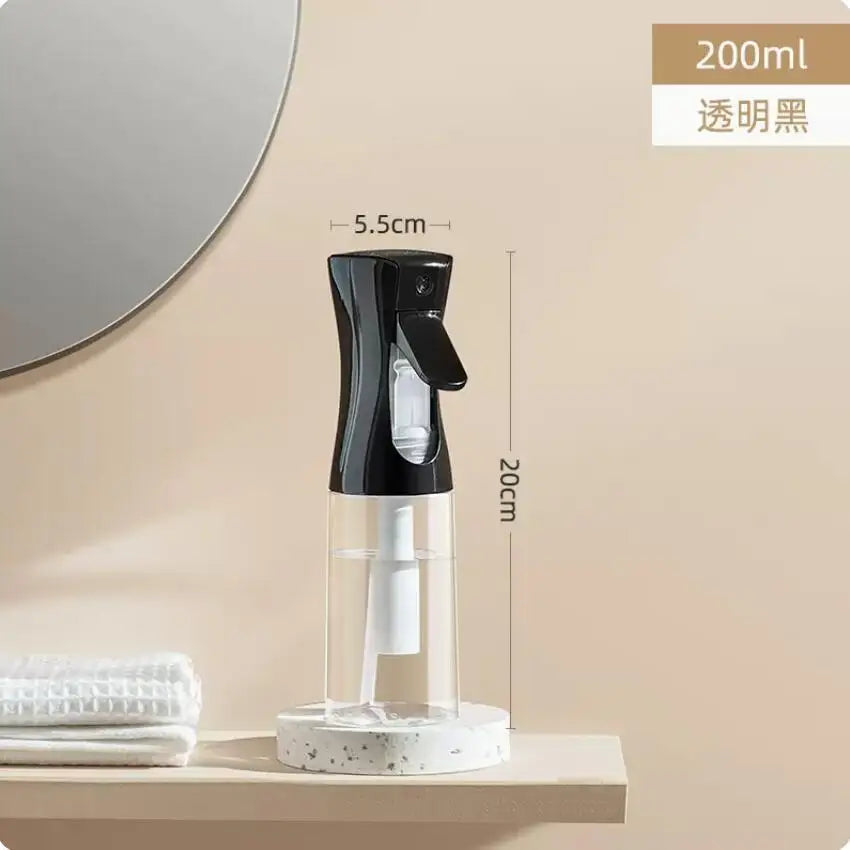 200ml 300ml 500ml High Press Continuous Spray Bottle for Hair Salons Plant Gardens Alcohol Fine Mist Home Makeup Hydration