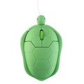 1200DPI Green Turtle Wired Mouse Green Turtle Shape 3.6 Feet Cable Turtle Wired Mouse Cute Creative Green Turtle Shape Mice