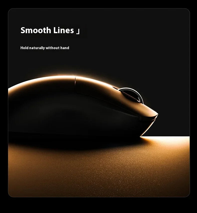 ATK A9 E-sports Mouse Wireless Tri-mode Star Flash Lightweight Long Endurance Gaming Mice Customization PC Accessories Gifts