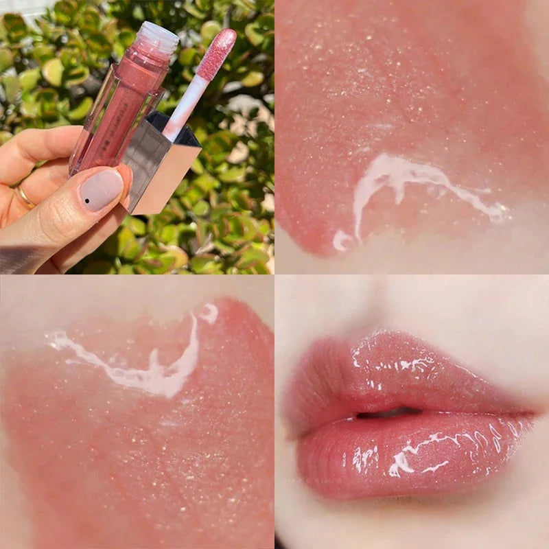 Fenty Beauty Transparent Lip Glaze Color Mirror Shine Glitter Lip Gloss Balm Sexy Lip Plumper Cosmetics Makeup Liquid Lipstick