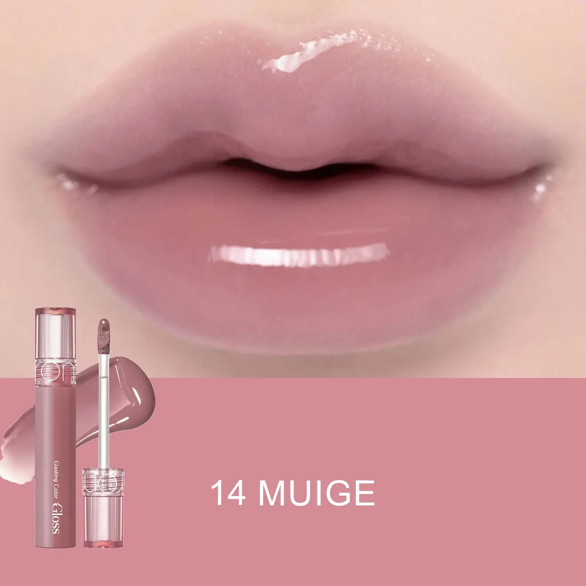 rom&nd Glasting Color Gloss,Syrupy Glossy Texture,3D Mirror Shine,Lip Gloss,Luxury Makeup,Korean Cosmetic,K-Beauty,Korean Makeup