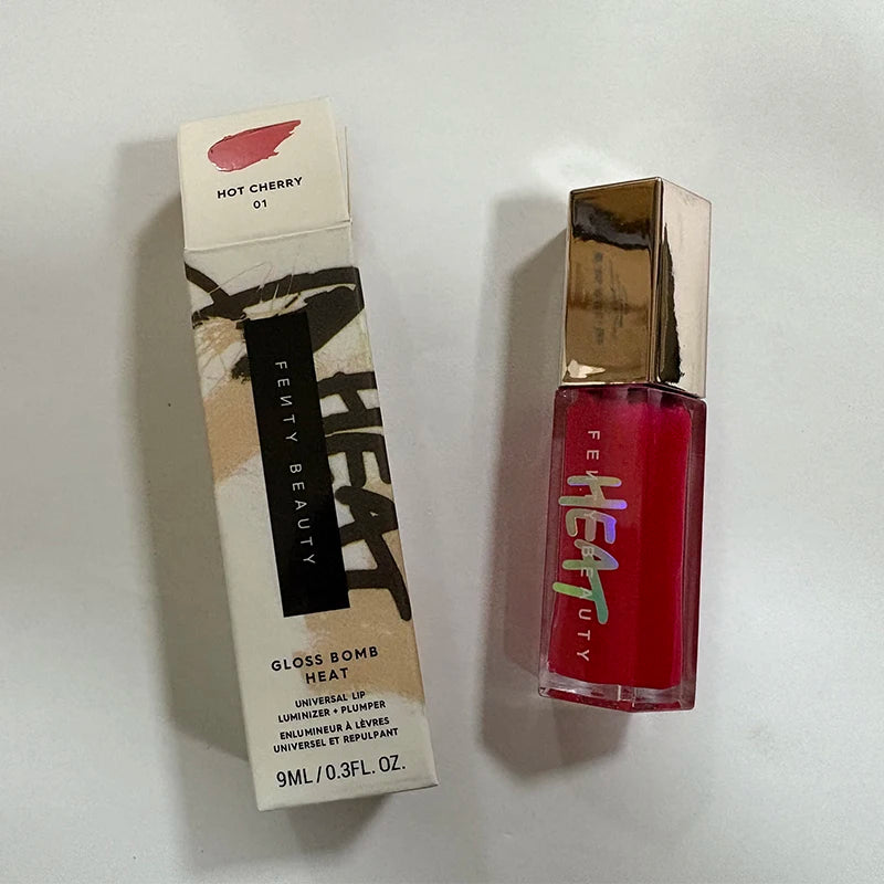 Fashion Hot Fenty Beauty Lip Gloss Multicolor Moisten Shine Glitter Lip Plumper Makeup Beginner Liquid Lipstick Makeup Cosmetics