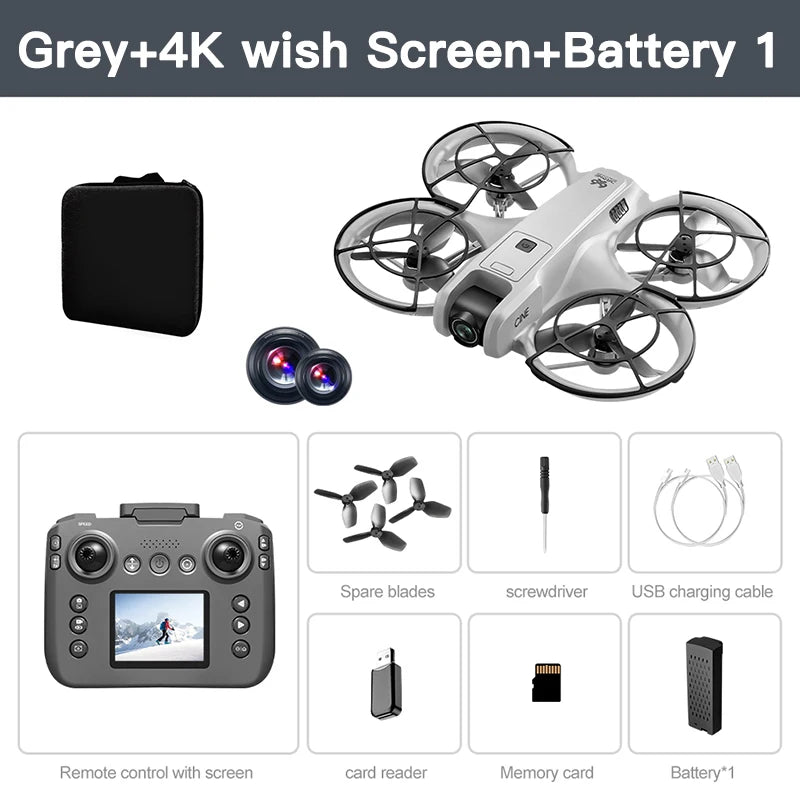 Lenovo MINI V666 Drone 4K Professional WIFI 5G Dron Obstacle Avoidance Brushless Altitude Headless Mode RC Quadcopter Toys