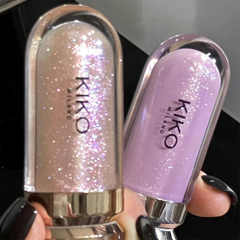 New 3D Hydra LipGloss Non-fading Waterproof Blusher Moisturizing Shimmer Makeup Lip Gloss Lipstick Brun Rose Pearly Mauve Liner