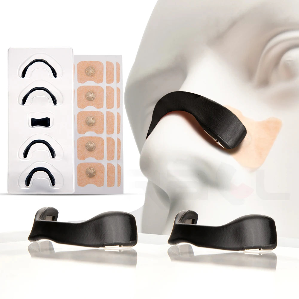Sports Nasal Dilators Nasal Breathing Dilators Starter Kits,anti-Snoring Nose Strips,magnetic Nasal Strips Increase Air Sleep