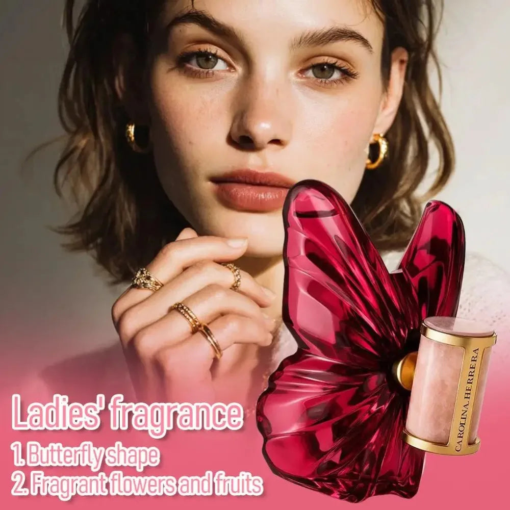 80ml Butterfly Arabian Perfume Luxury Women's Eau De Parfum, Exotic Fruity Floral Scent, Long Lasting Perfume Tropical Fragrance