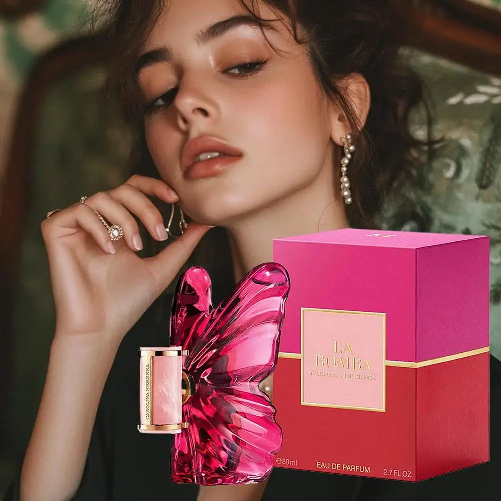 80ml Butterfly Arabian Perfume Luxury Women's Eau De Parfum, Exotic Fruity Floral Scent, Long Lasting Perfume Tropical Fragrance