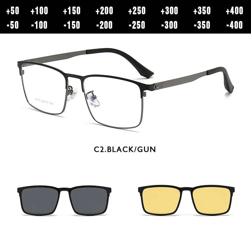 KANSEPT Men Magnets Clip-on Eyeglass Glasses in Trend Lunettes De Lecture Myopia Lenses to Read Eyeglasses Women's Eyepieces