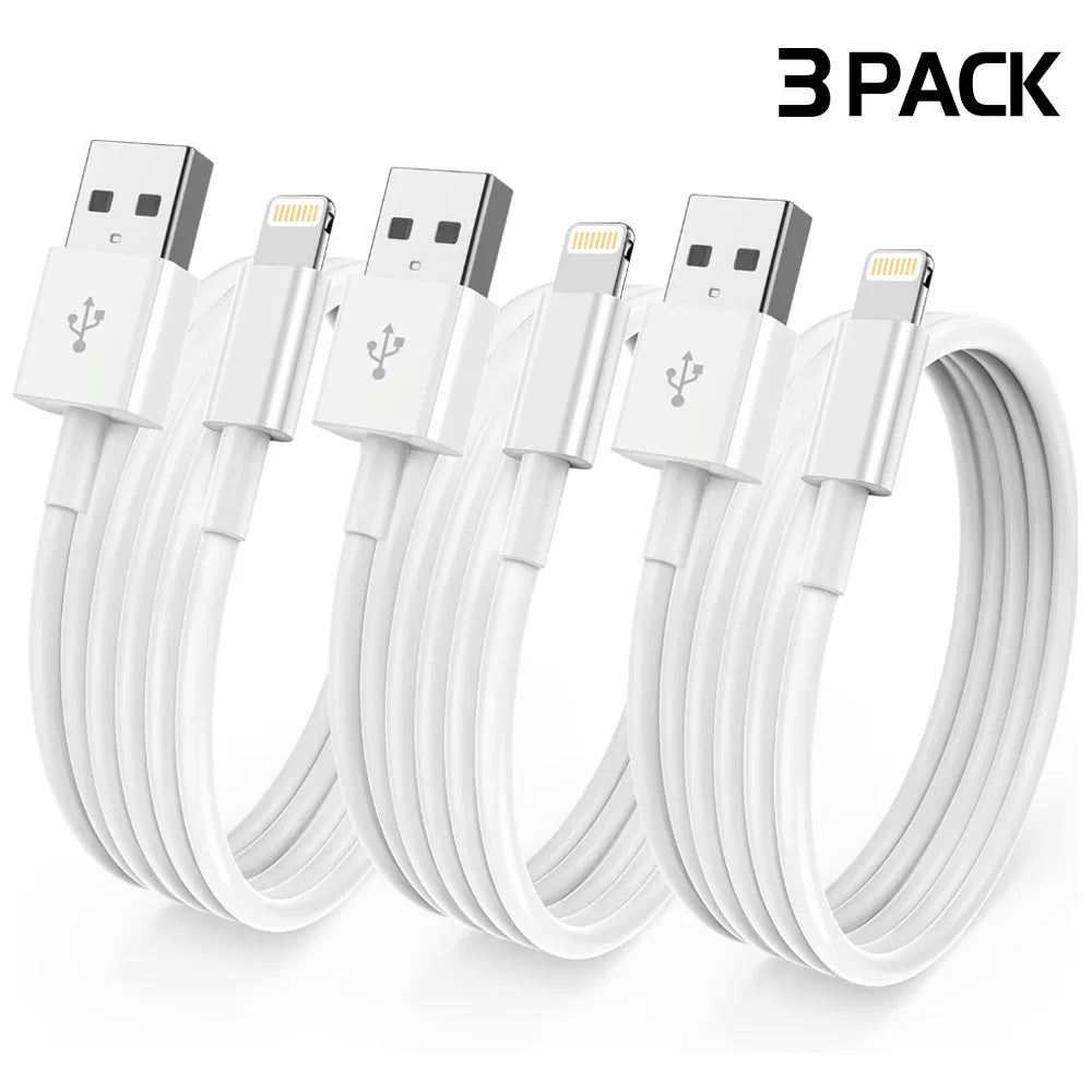 MFI certified charger cable suitable for iPhone 10 FT USB to Lightning data cable suitable for iPhone 14 13 12 11 XS XR X 7 6
