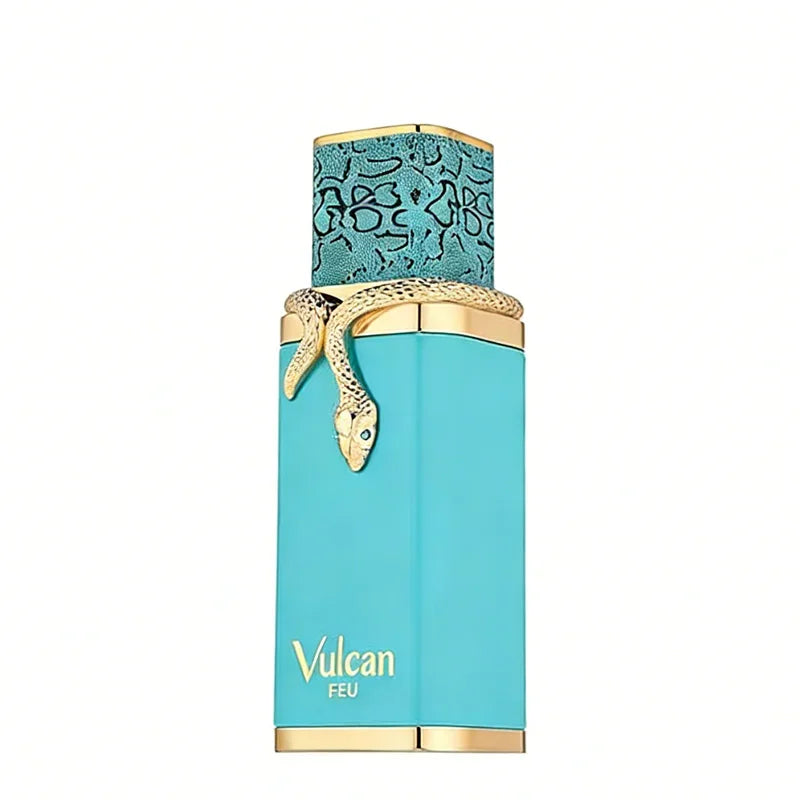 Fragrance Vulcan Feu 100ml Dubai Arabian Unisex Perfume Natural Fresh & Delicate Scent Lasting-scent Perfume for Romantic Dates