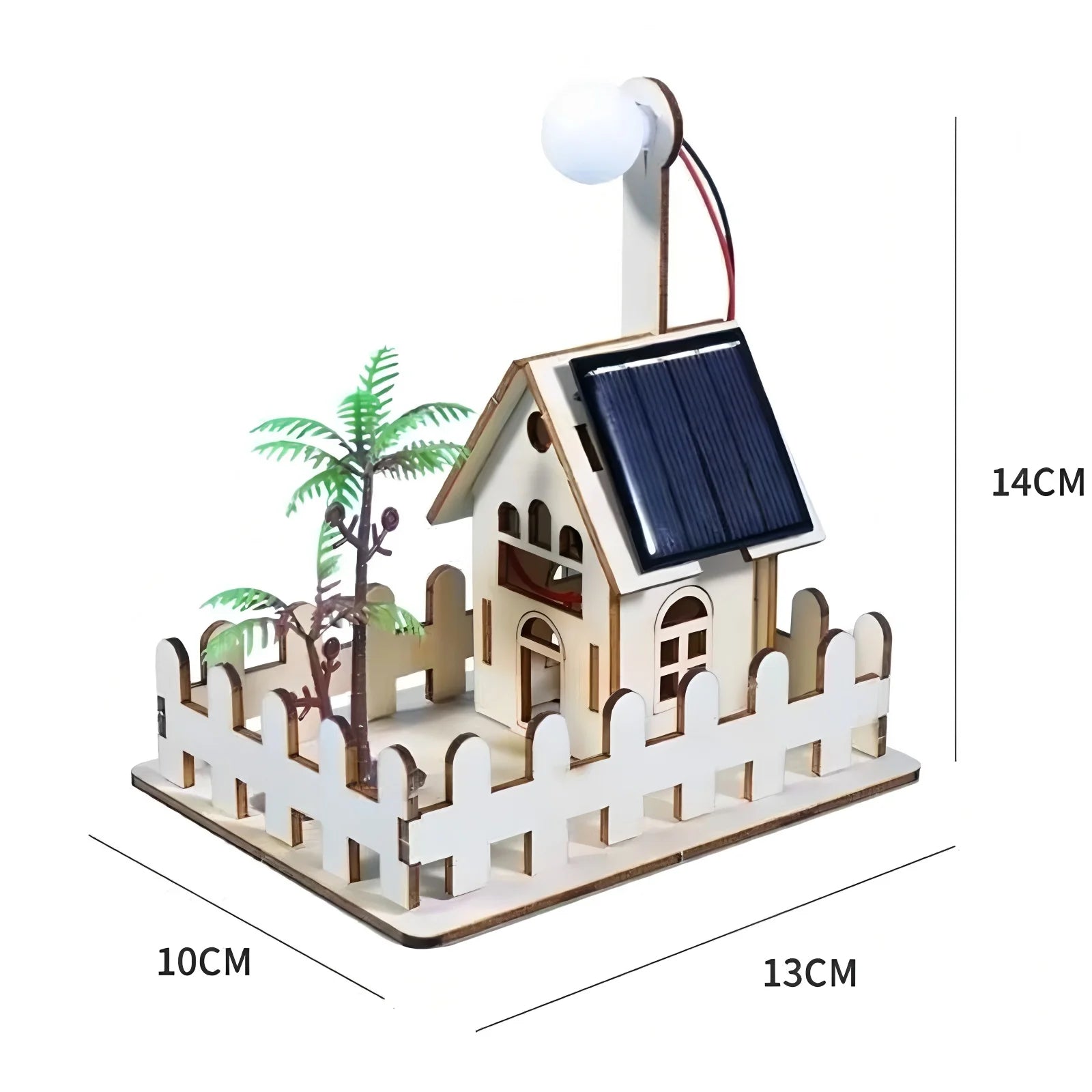 Solar  children's science and education experiment Diy handcrafted assembly model Children's science and education gift