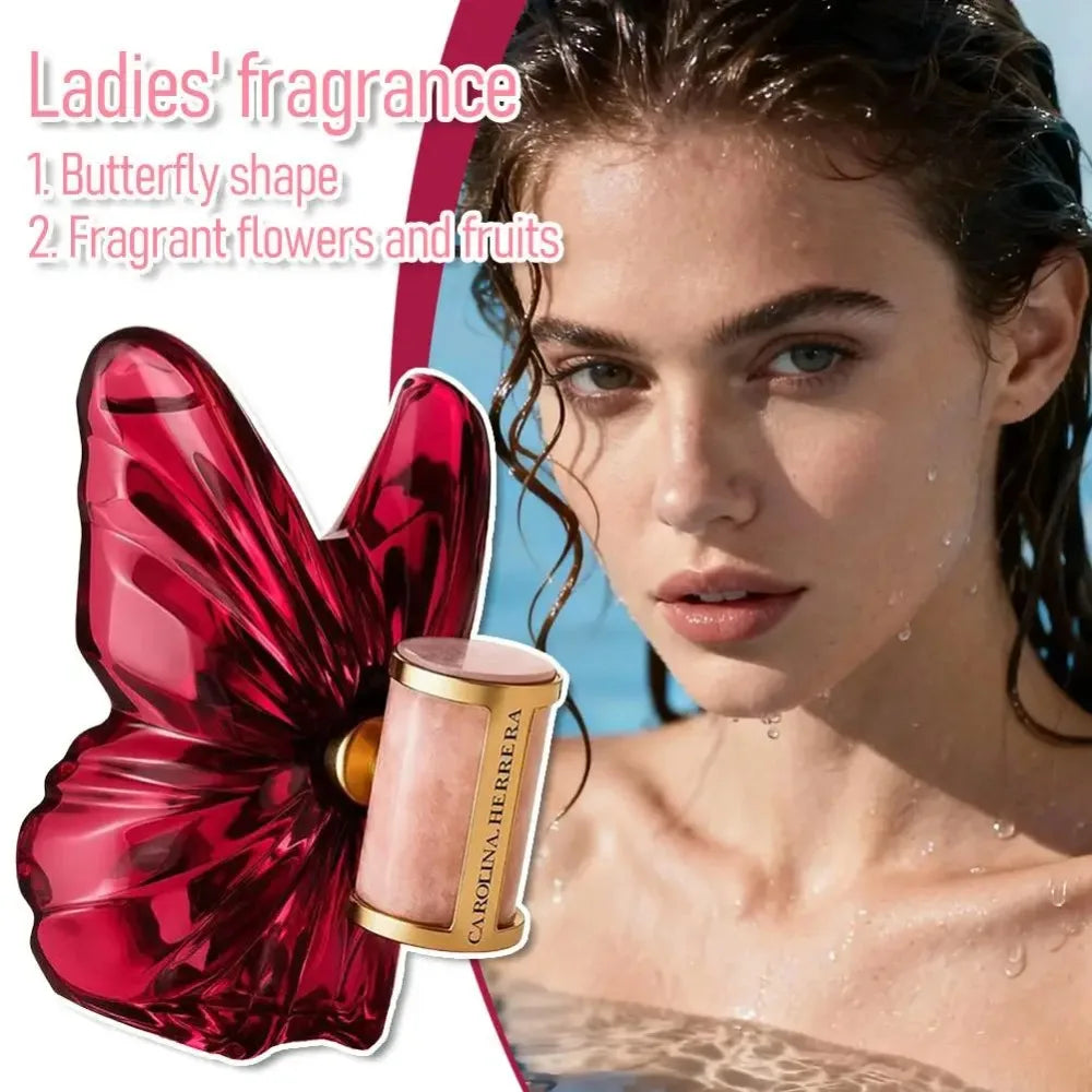 80ml Butterfly Arabian Perfume Luxury Women's Eau De Parfum, Exotic Fruity Floral Scent, Long Lasting Perfume Tropical Fragrance