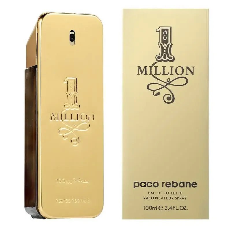 Golden Millionaire Men's Perfume 100ml Enhances Charm and Long-lasting Fragrance Natural Fresh Woody Leather Fragrance