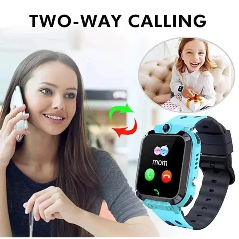 2026 New Lenovo Kids 5G Sim Card Smart Watch Call SOS GPS Location Child Smart Watch Camera Waterproof For Boys Girls Present