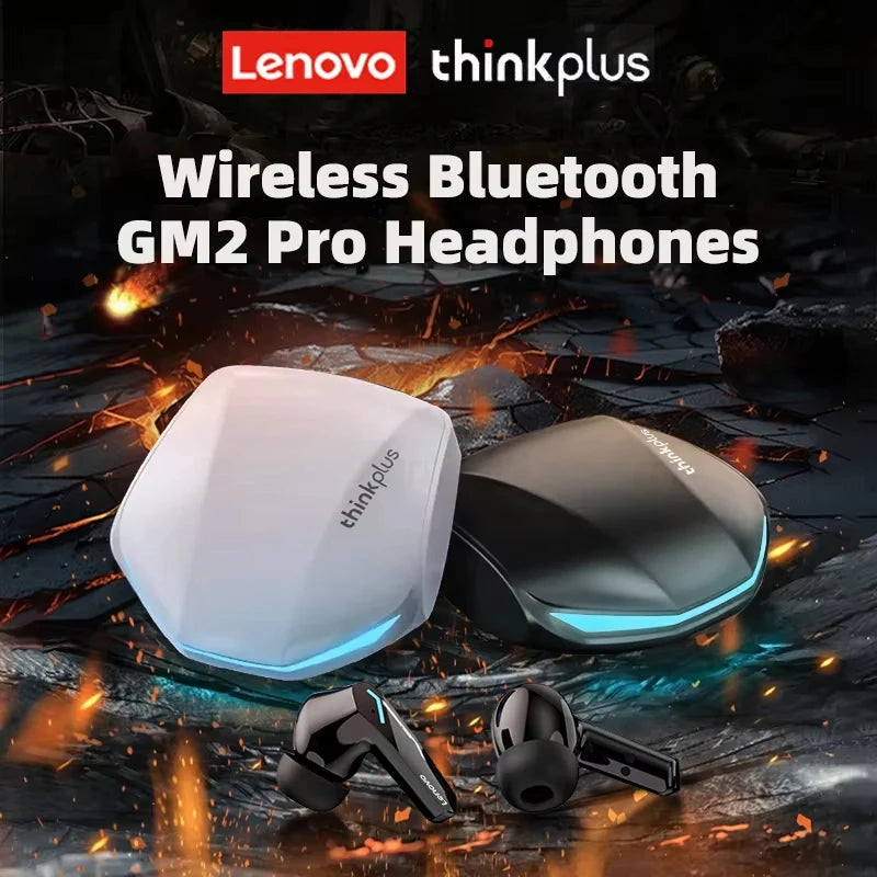 Lenovo Bluetooth Wireless Headphones Built In Microphone USB Type C Charging Port Noise Isolating Comfortable Over Ear Headset C