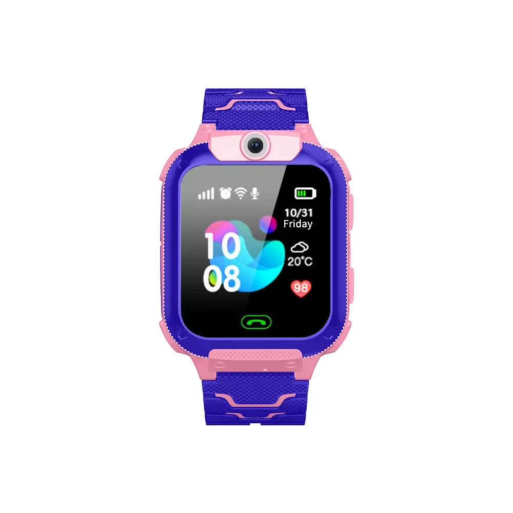 2026 New Lenovo Kids 5G Sim Card Smart Watch Call SOS GPS Location Child Smart Watch Camera Waterproof For Boys Girls Present