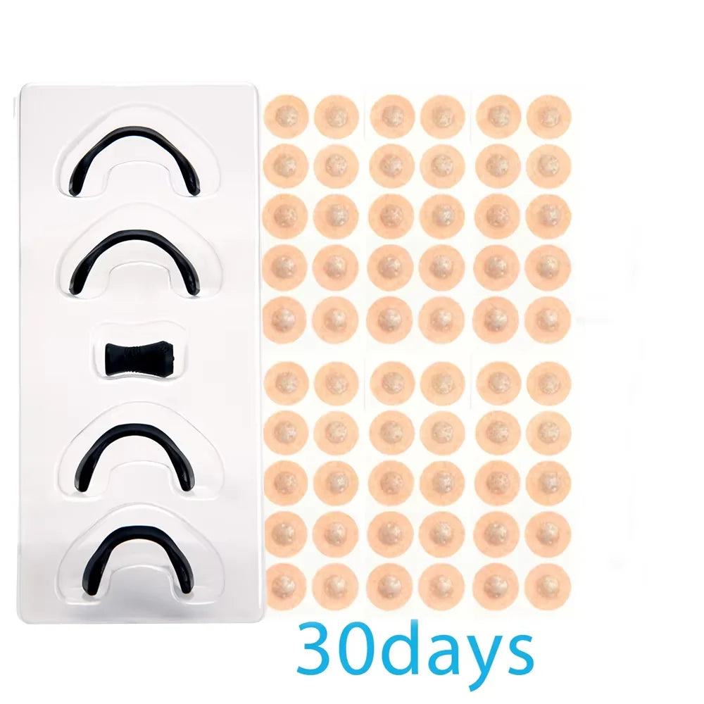 Sports Nasal Dilators Nasal Breathing Dilators Starter Kits,anti-Snoring Nose Strips,magnetic Nasal Strips Increase Air Sleep