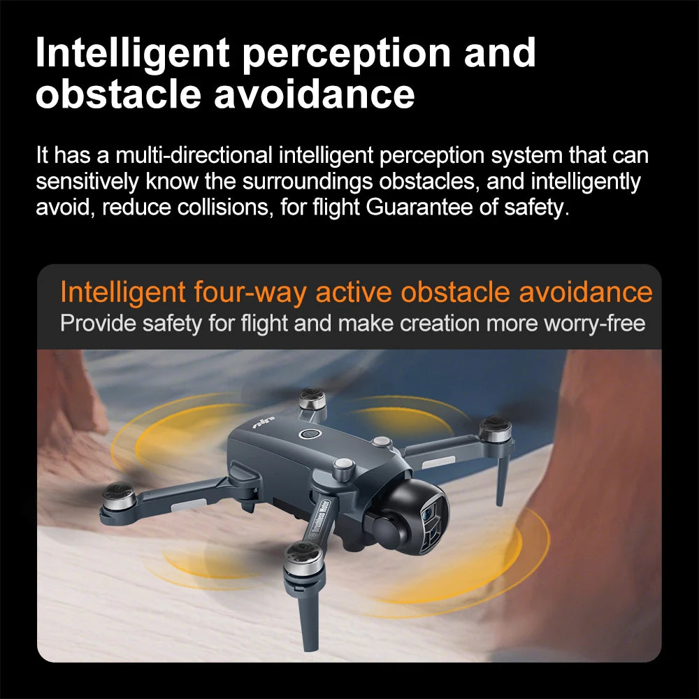 Lenovo V988 Camera Drone 8K Professional Dron 4K with Screen Under 249g Remote Control  Brushless RC Quadcopter Toys New